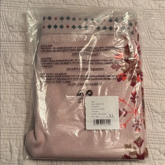 Free People Falala Legging in Snowy Sips, size XL, NWT - Picture 5 of 12